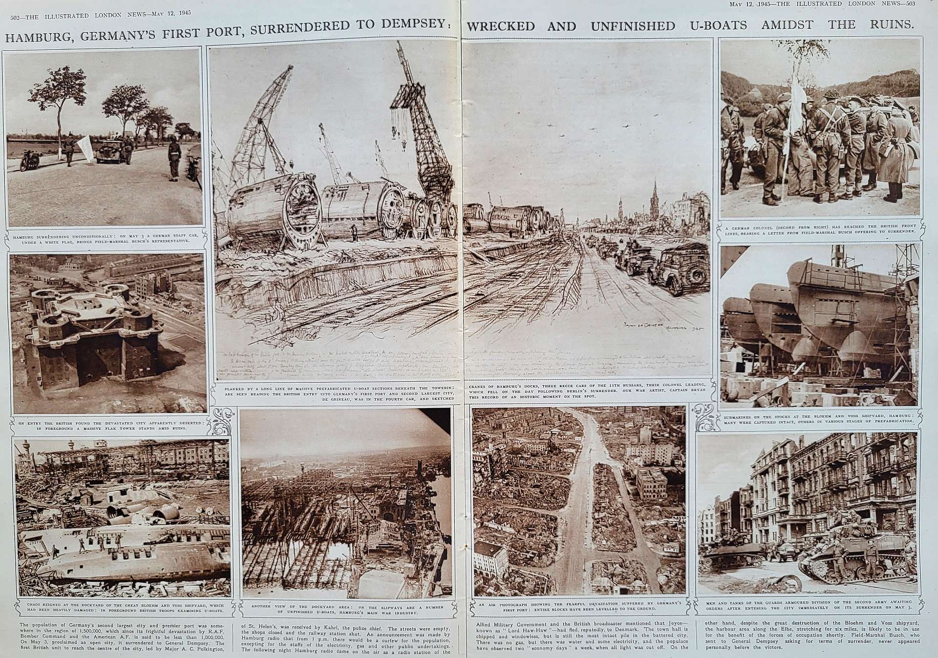 Hamburg surrender